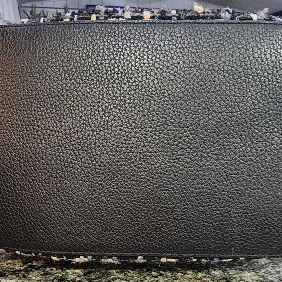 Kate Spade Black and White Tweed Shoulder Bag - Picture 6 of 6